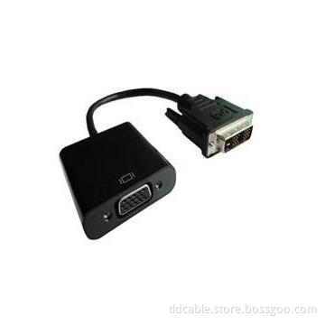 DVI to VGA Female Converter Cable